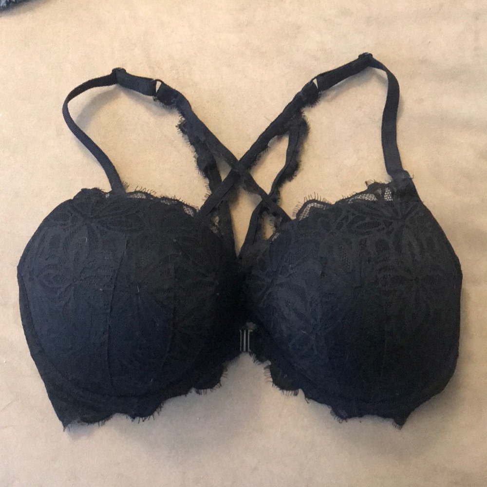 Strappy back BS PINK Push Up Bra